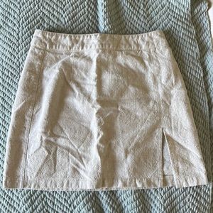 Princess Polly tan skirt size small